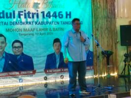 Halal Bihalal, Ketua DPC Minta Anggota Fraksinya Jadi Garda Utama Soal Penanggulangan Sampah Tangerang