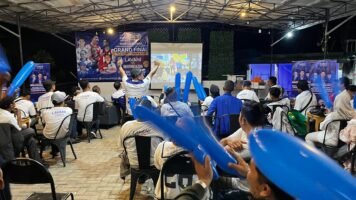 Ketua DPC dan Kader Demokrat Adakan Nobar Final Proliga 2025 Di Tigaraksa