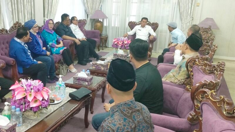 Silaturahmi  Pengurus Demokrat Tangerang Ke Pendopo, Disambut Baik Bupati Maesyal Rasyid