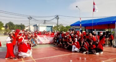 Meriahkan HUT RI ke-80, Warga Griya Sutera Balaraja Gelar Turnamen Voli dan Senam Pagi Penuh Kebersamaan