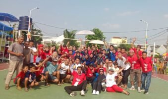 Warga Griya Sutera Balaraja Meriahkan HUT RI ke-80 Lewat Final Turnamen Voli Putri