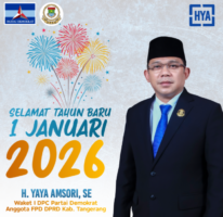 Sambut Tahun Baru Yaya Amsori Ajak Warga Tangerang Mendoakan Masyarakat Yang Sedang Terdampak Kesulitan Akibat Bencana