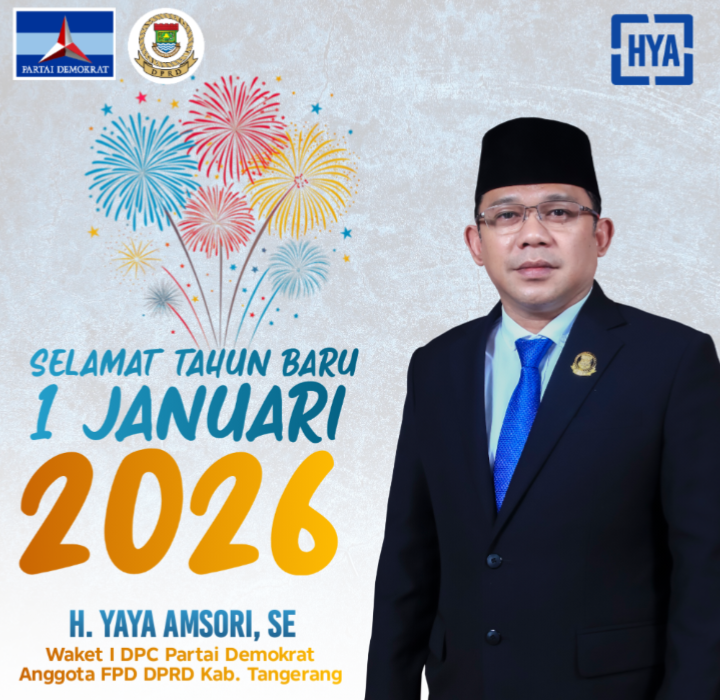 Sambut Tahun Baru Yaya Amsori Ajak Warga Tangerang Mendoakan Masyarakat Yang Sedang Terdampak Kesulitan Akibat Bencana